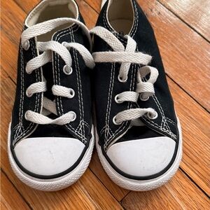 Converse Kids Black and White Sneakers
